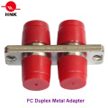 FC Duplex Metal Standard Fiber Optic Adapter